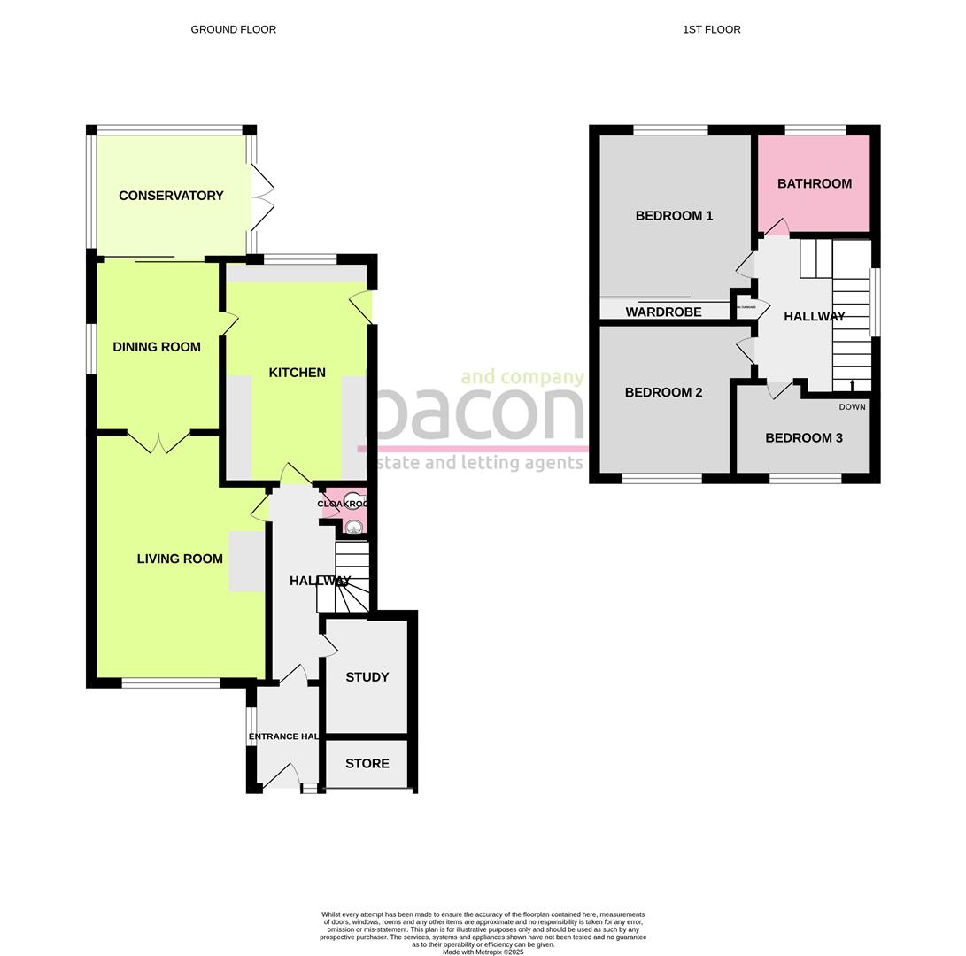 Floor Plan | House - Detached | Colne Close, Worthing | For Sale